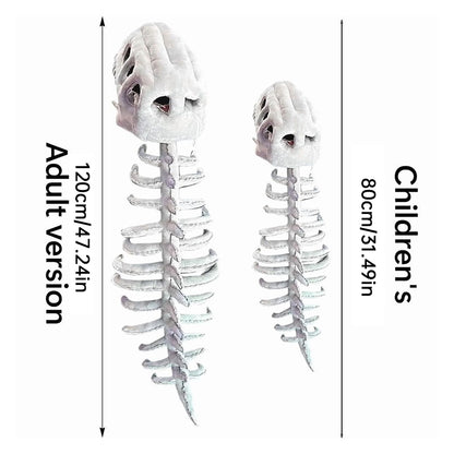 3D Dinosaur Skeleton Toy: Funny & Soft Costume Set for Kids - Unique & Comfortable